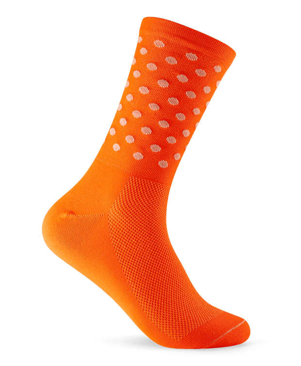 Dots - Hi-vis Orange & White