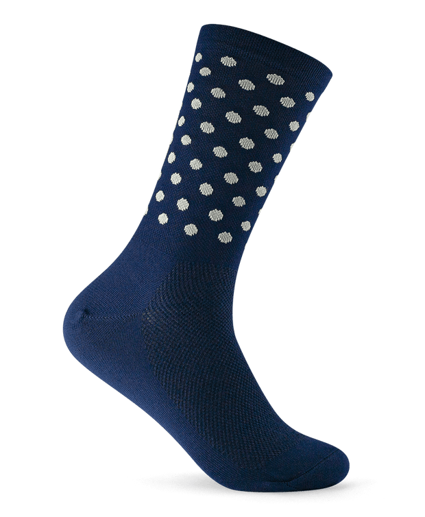 Dots - Navy & White